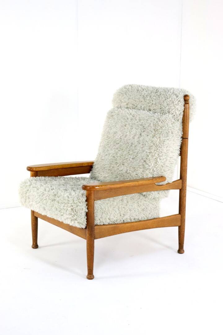 Set van designer bank + 2 fauteuils 'Sliedrecht' - opnieuw bekleed