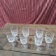 7 Arques crystal wine glasses
