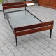 Bed in teak