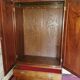 Very beautiful old English cabinet made of solid 19th century mahogany