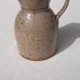 Sandstone pitcher signed Jean Migeon La Borne