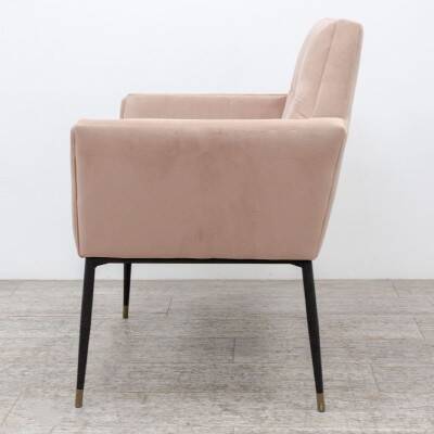 Dutchbone Kate pastel pink armchair