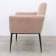 Dutchbone Kate pastel pink armchair