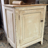 Small patinated jam jar