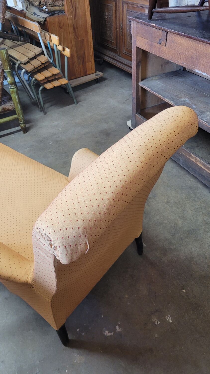 Napoleon III period daybed, 19th century