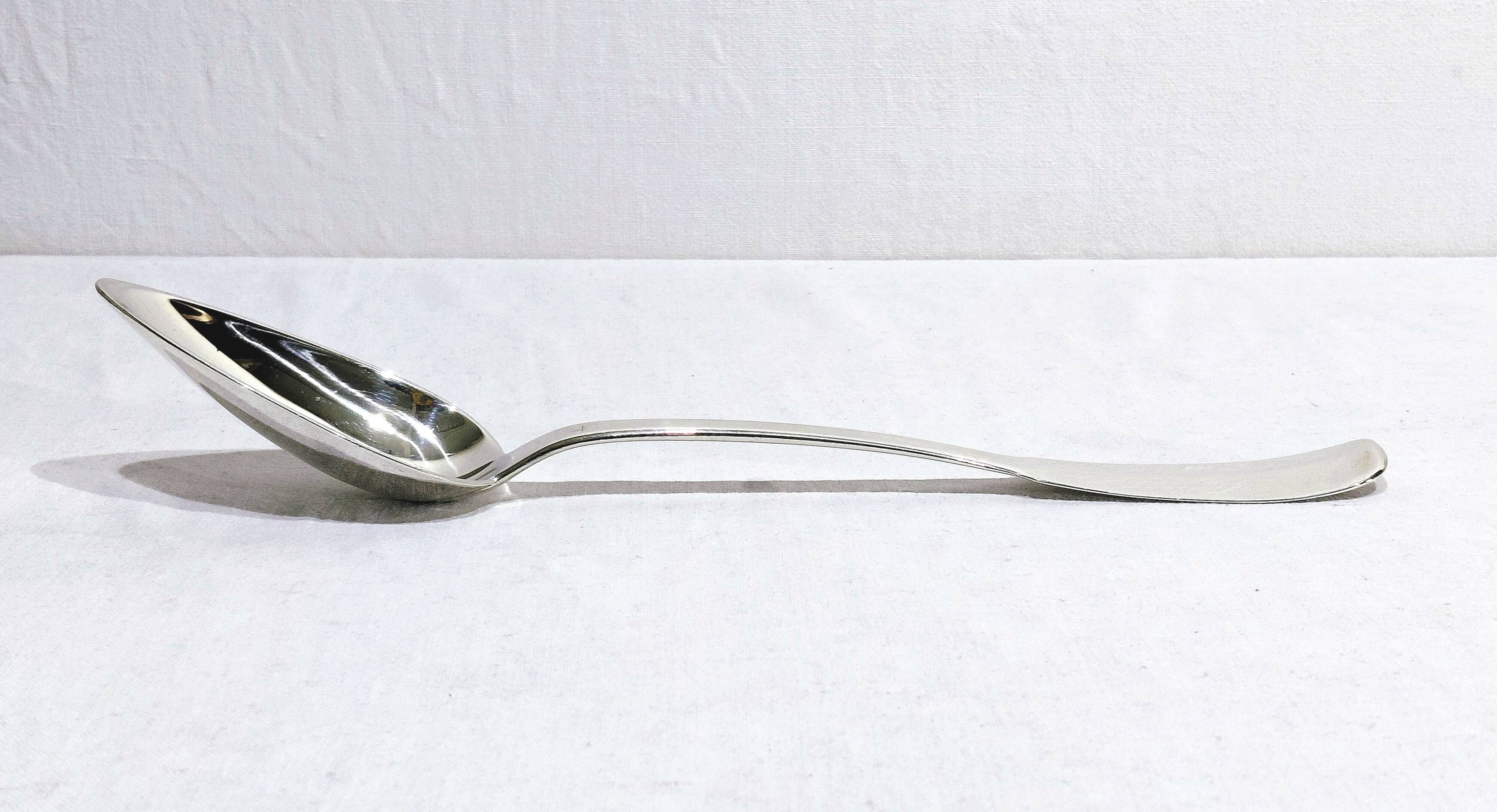 Silver stew spoon Vieillard