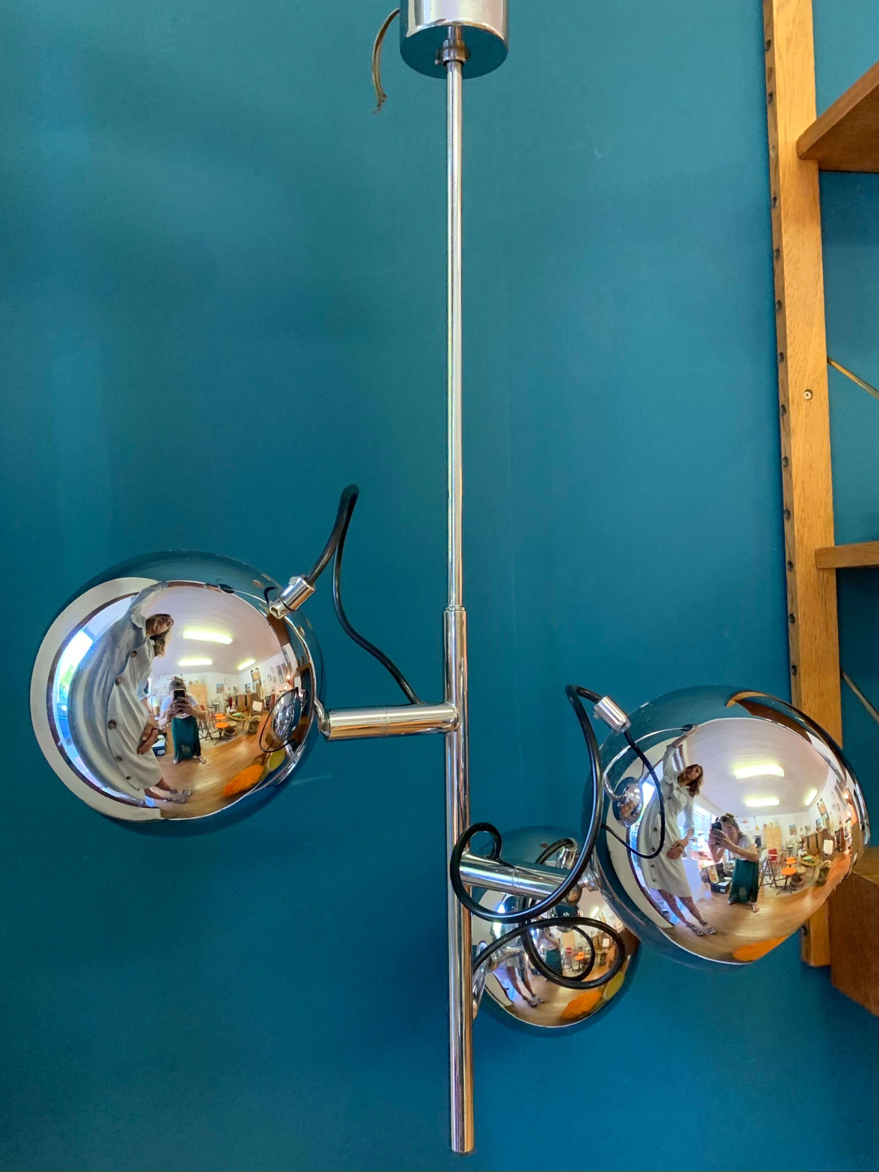 Suspension eyeball 3 lights 70 years