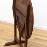 Vintage winemaker table