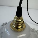 Paire de suspensions anciennes art deco vintage « ezan »