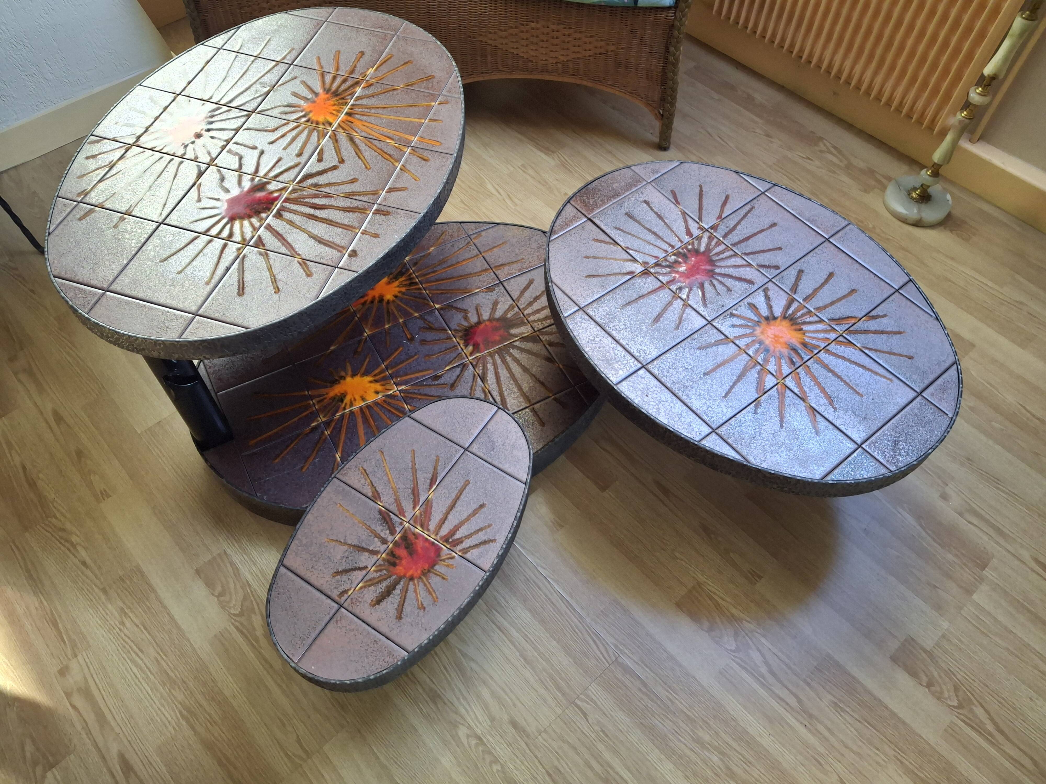 Table basse Atelier La Roue Vallauris