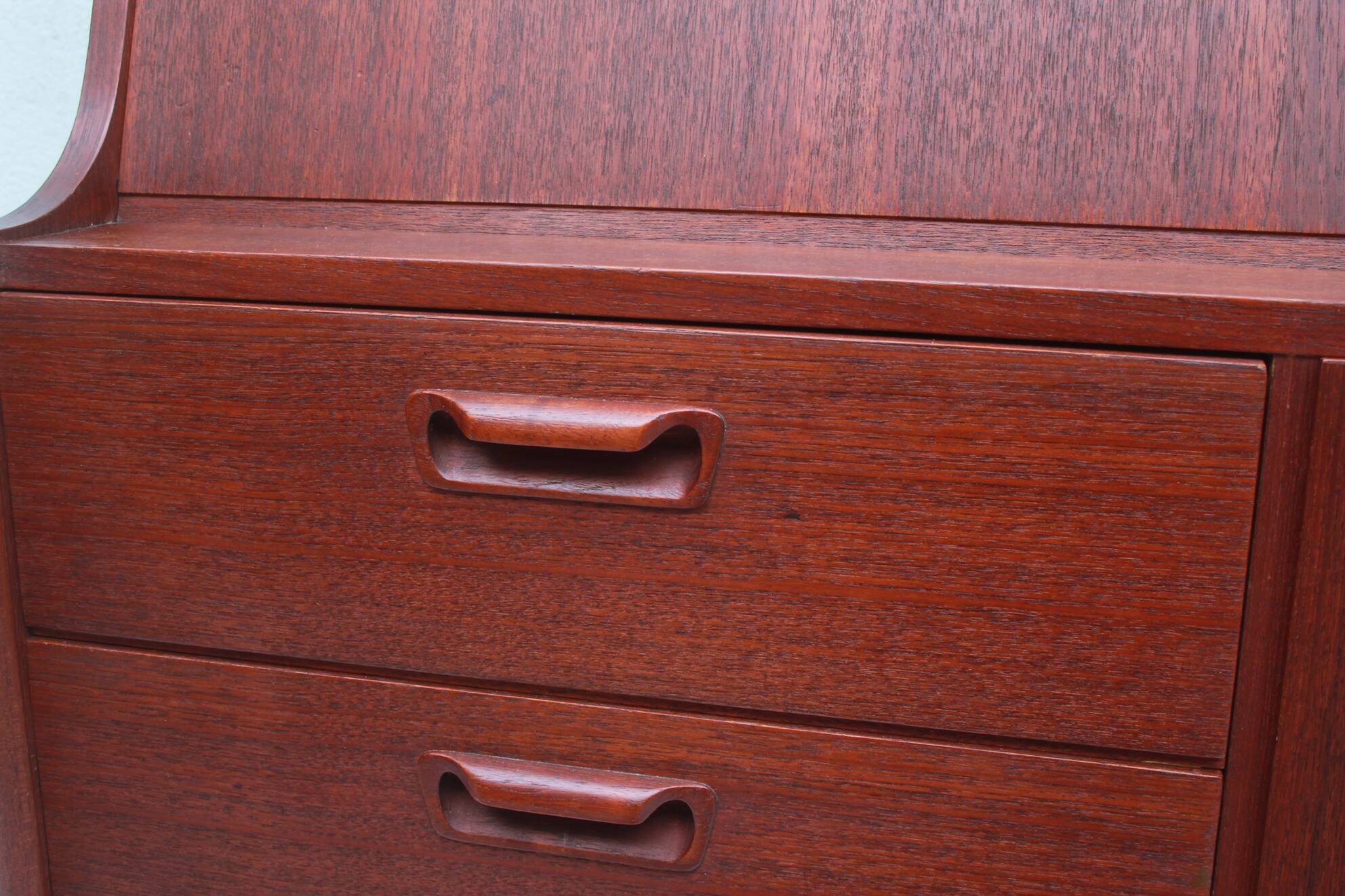 1950s secretary desk in teak