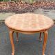 Renovated Louis XV dining table in cherry wood from the 20th century, 210cm.