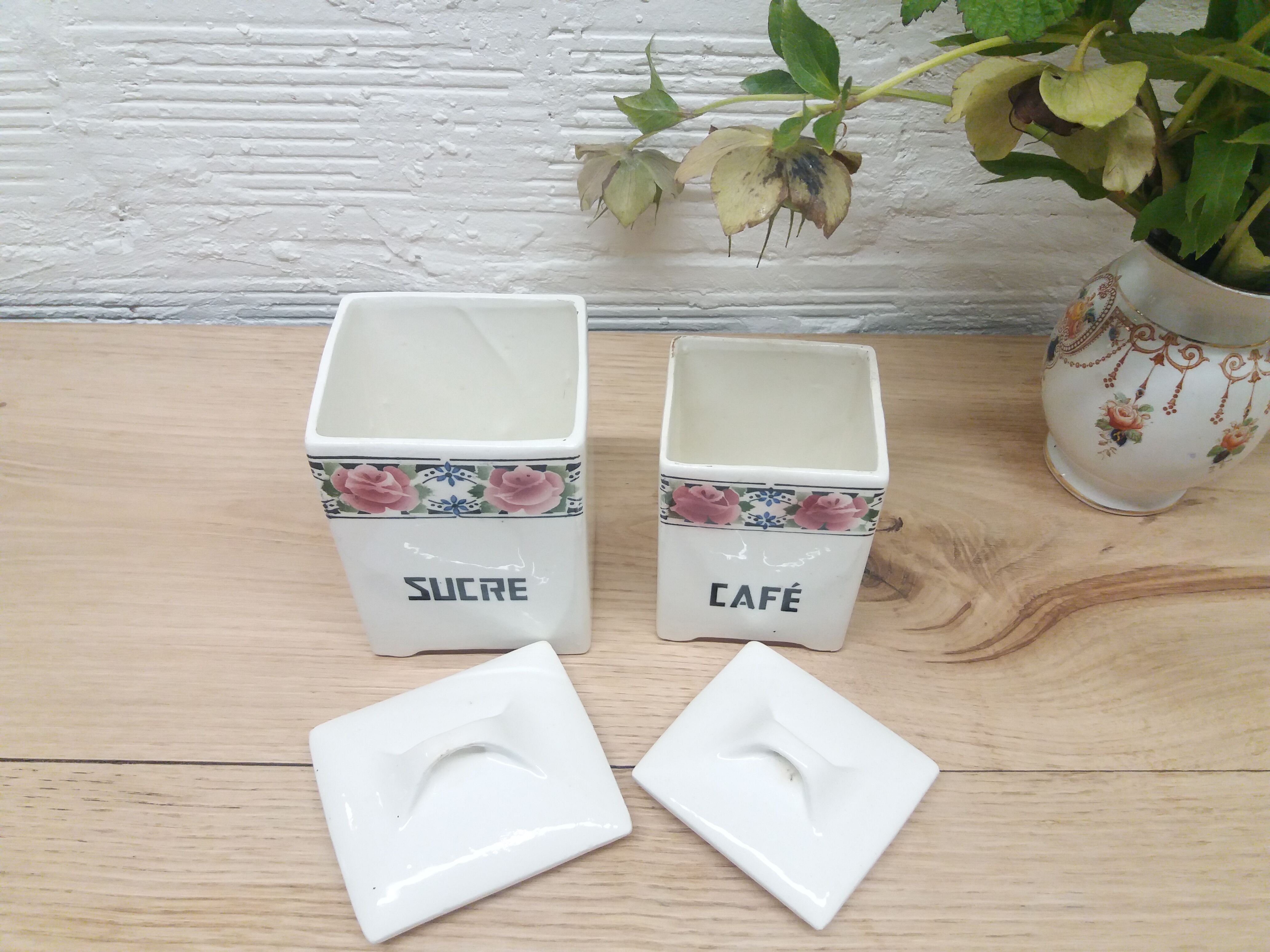Paire pots à épices