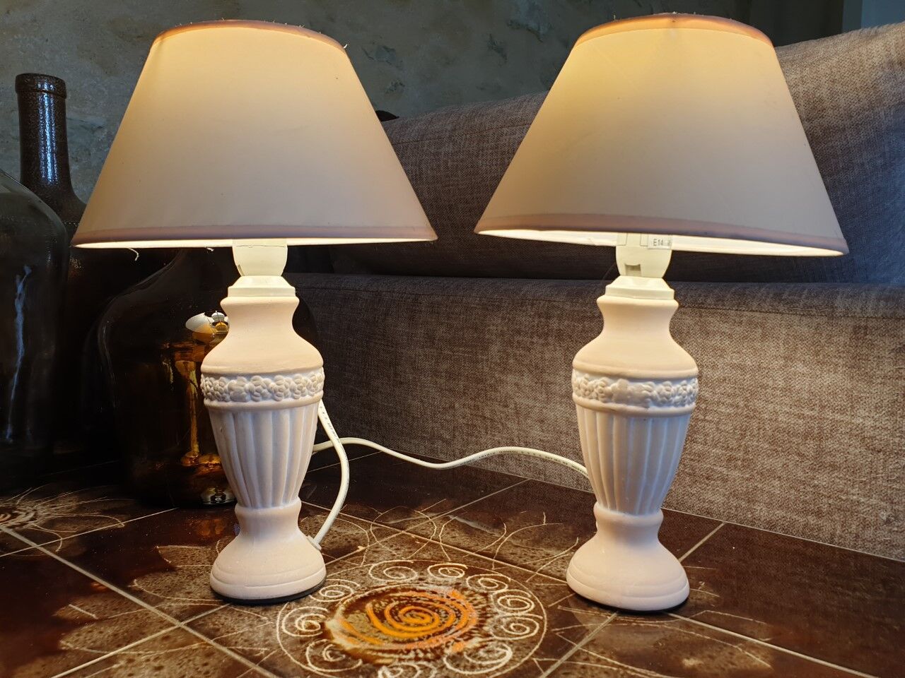 Bedside lamps