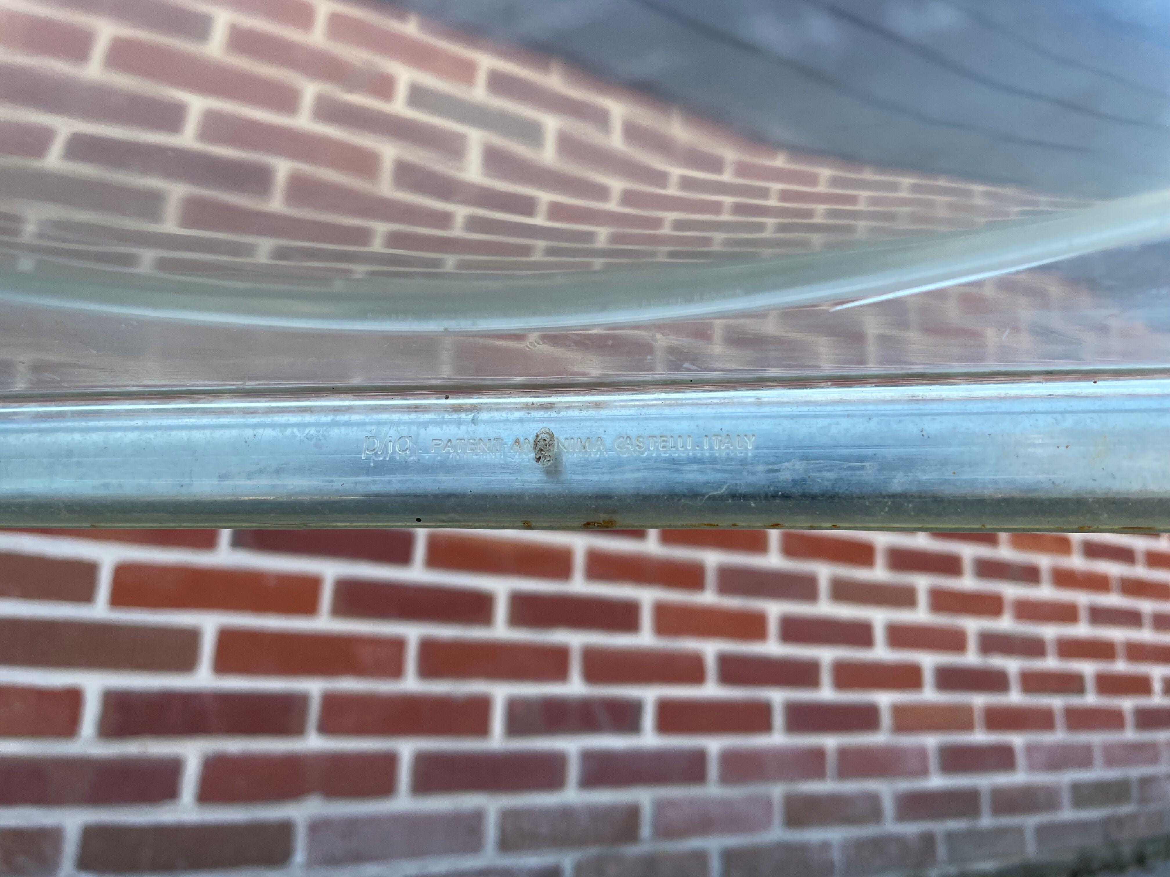 Plia chair by Giancarlo Piretti  for castelli