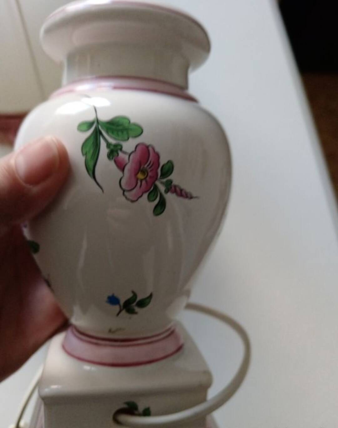 Lampe marque Lunéville du 20eme siècle.