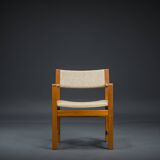 Mid-Century Armchair Teak and Woole, 1960s