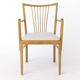 Pair of 1950s Vintage Armchairs, Restored Beech Wood & Light Gray 1950s