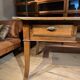 French antique writing table