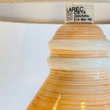 Geometric ceramic lamp by larec 80s
