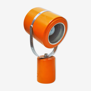 Lampe Space age orange années 70