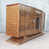Art Deco sideboard in burr walnut