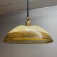 Duża okrągła lampa wisząca regulowana vintage italy 60'