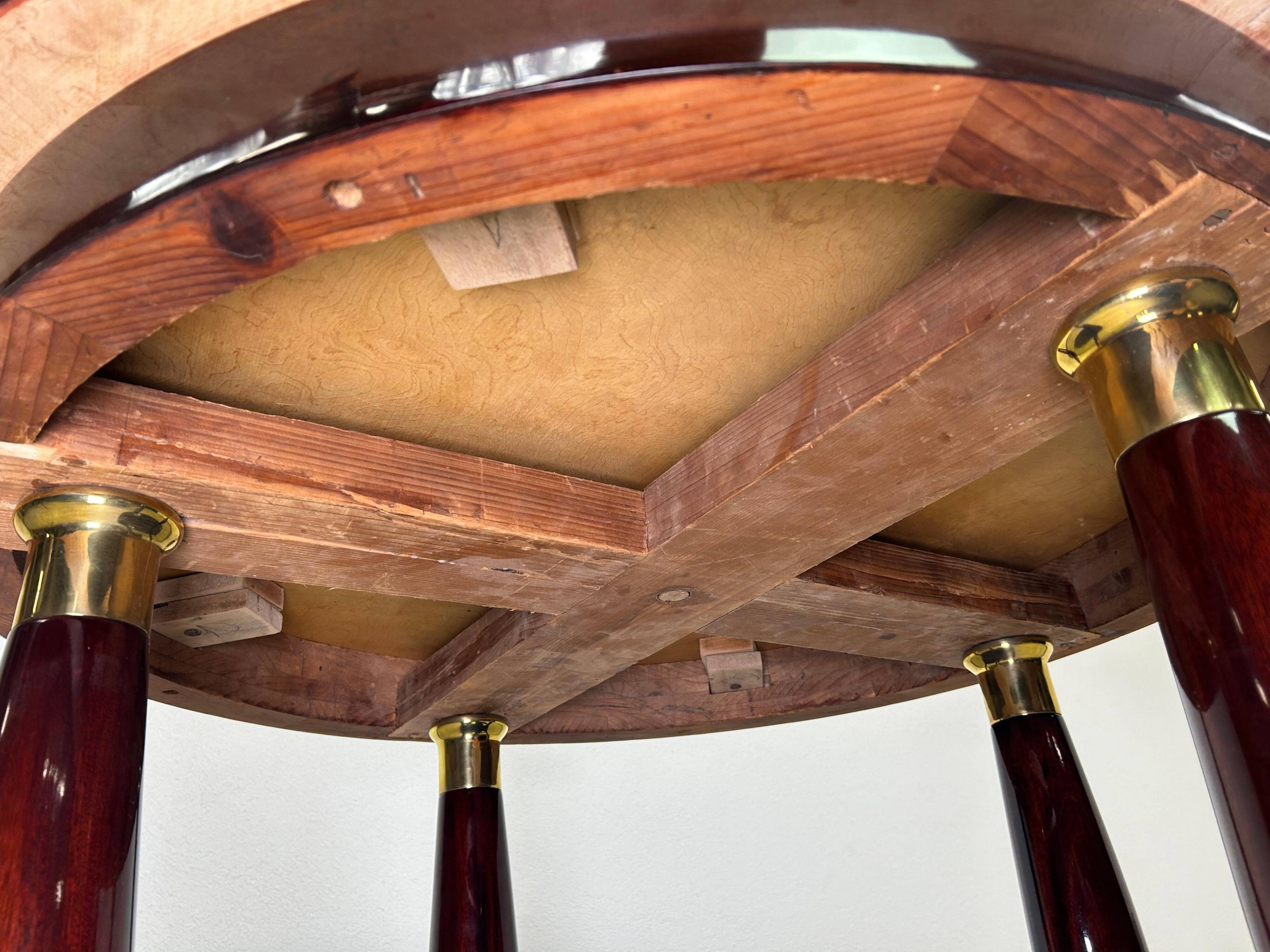 Extra rare coffee table by Adolf Loos for Fridrich Otto Schmidt.