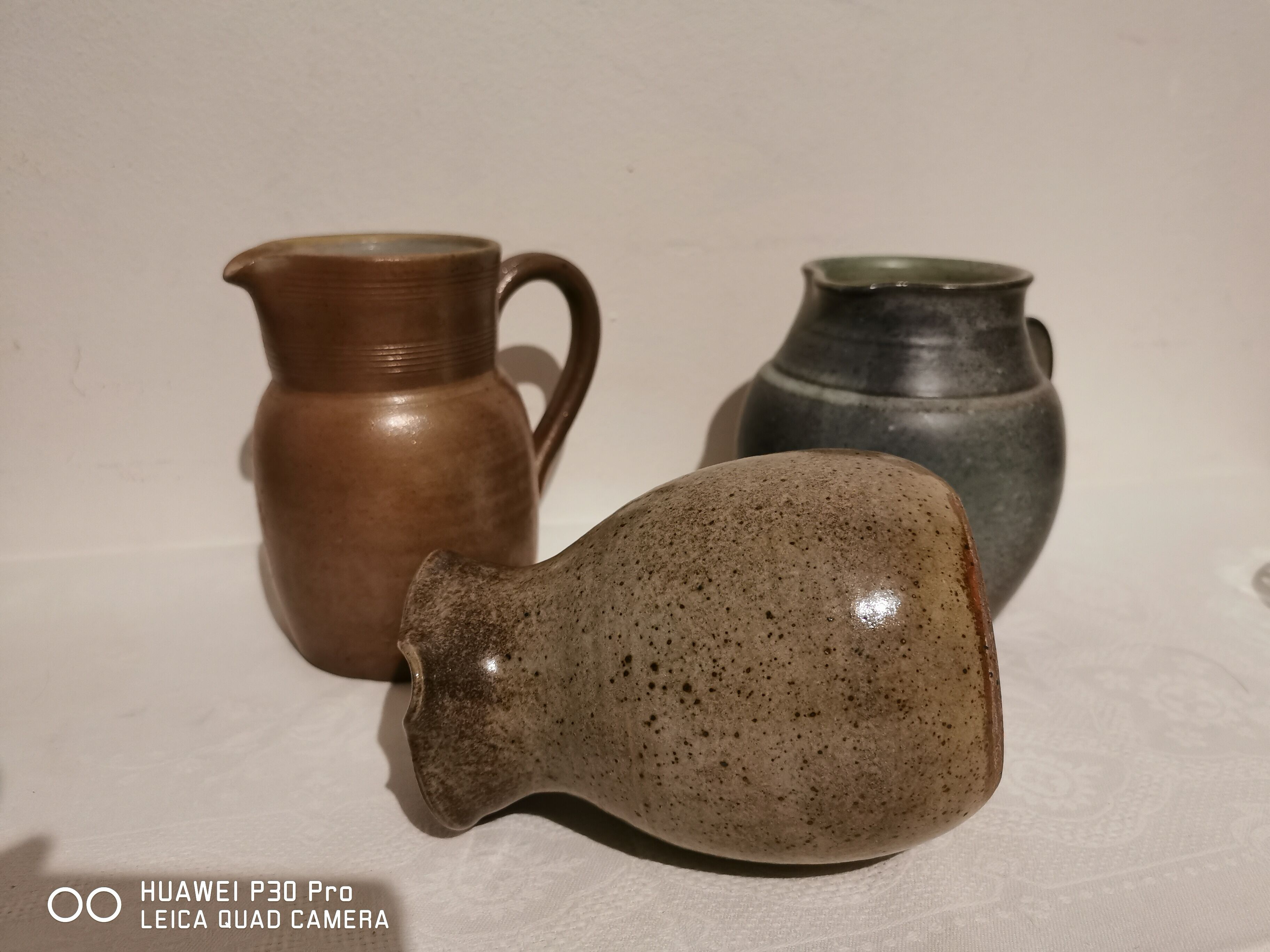 Lot 3 pitchers sandstone