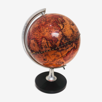 Vintage luminous globe, 1970