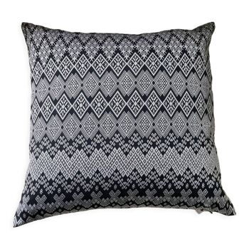 Cushion Kachin gray white 50x50 cm