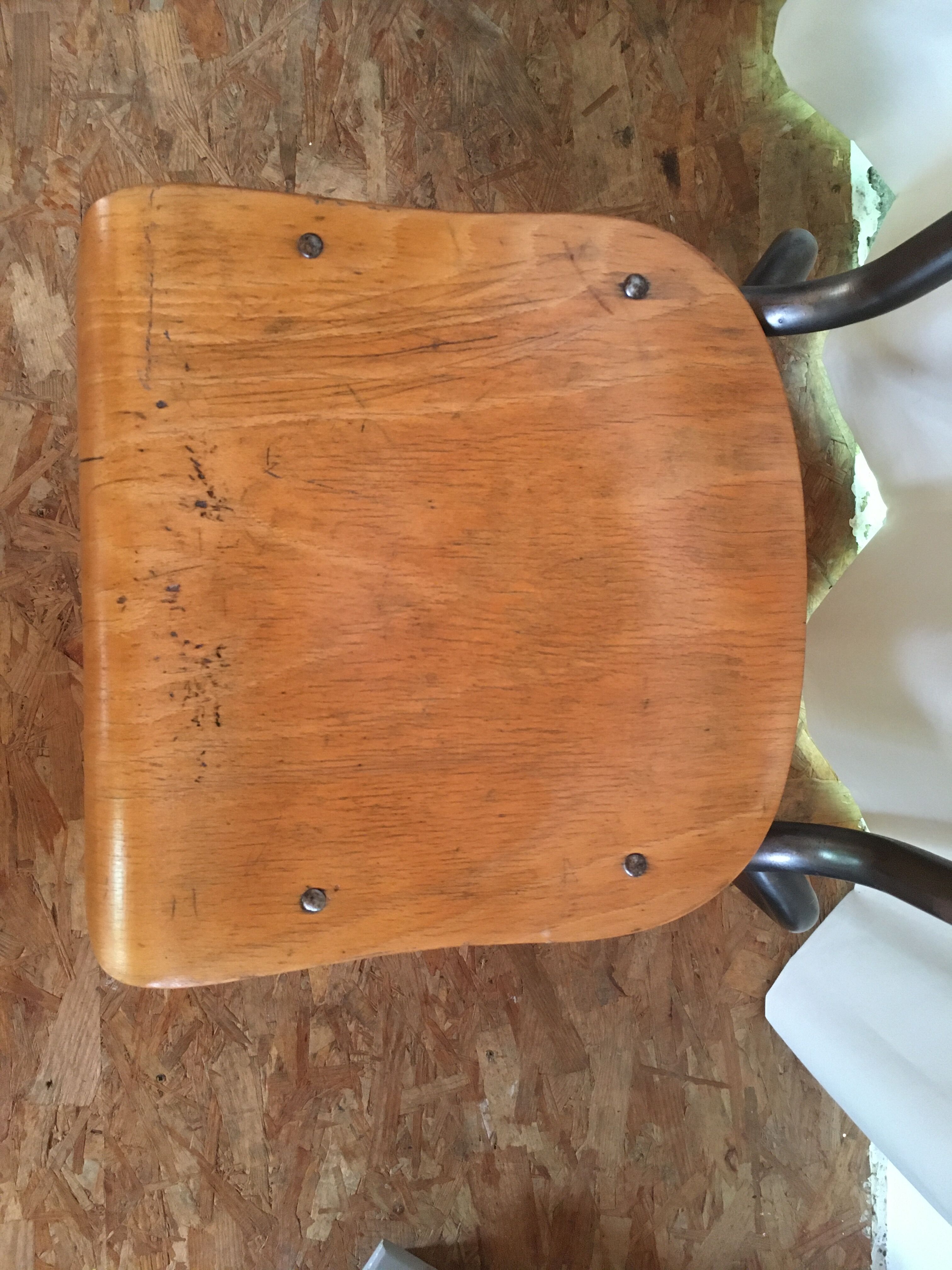 Vintage school chair