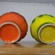 Pop Art Ceramic Vases from Jasba, Set of 2, 1970s