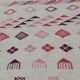 Traditional Berber multicolored white carpet  208x127cm
