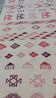 Tapis blanc multicolore berbère traditionnel 208x127cm