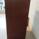 vintage wooden curtain cabinet 4 levels 42x38x88 cm