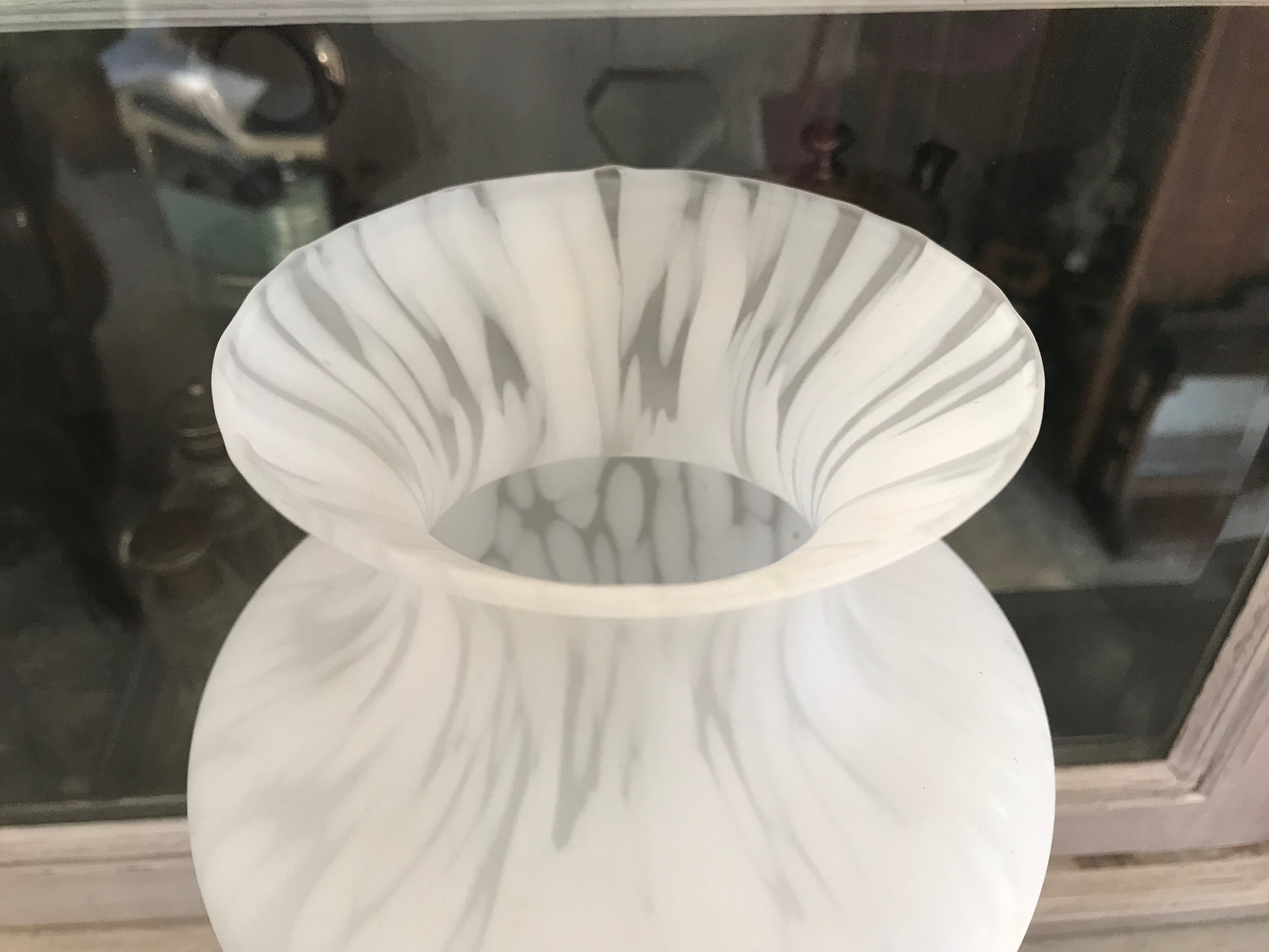 Vase verre de Clichy