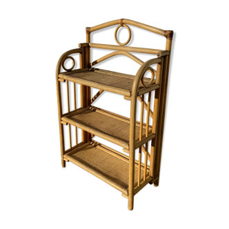 Bamboo shelf