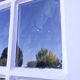 Old oak window H96.9xL81cm small panes