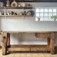 Old carpenter's workbench