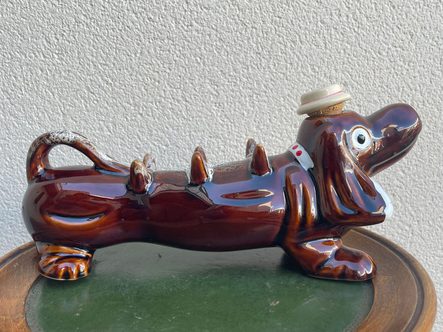 Vintage Dachshund decanter