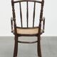 Original vintage Thonet bistro design chair with armrests