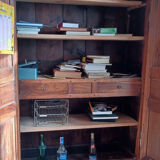 Old solid wood cabinet