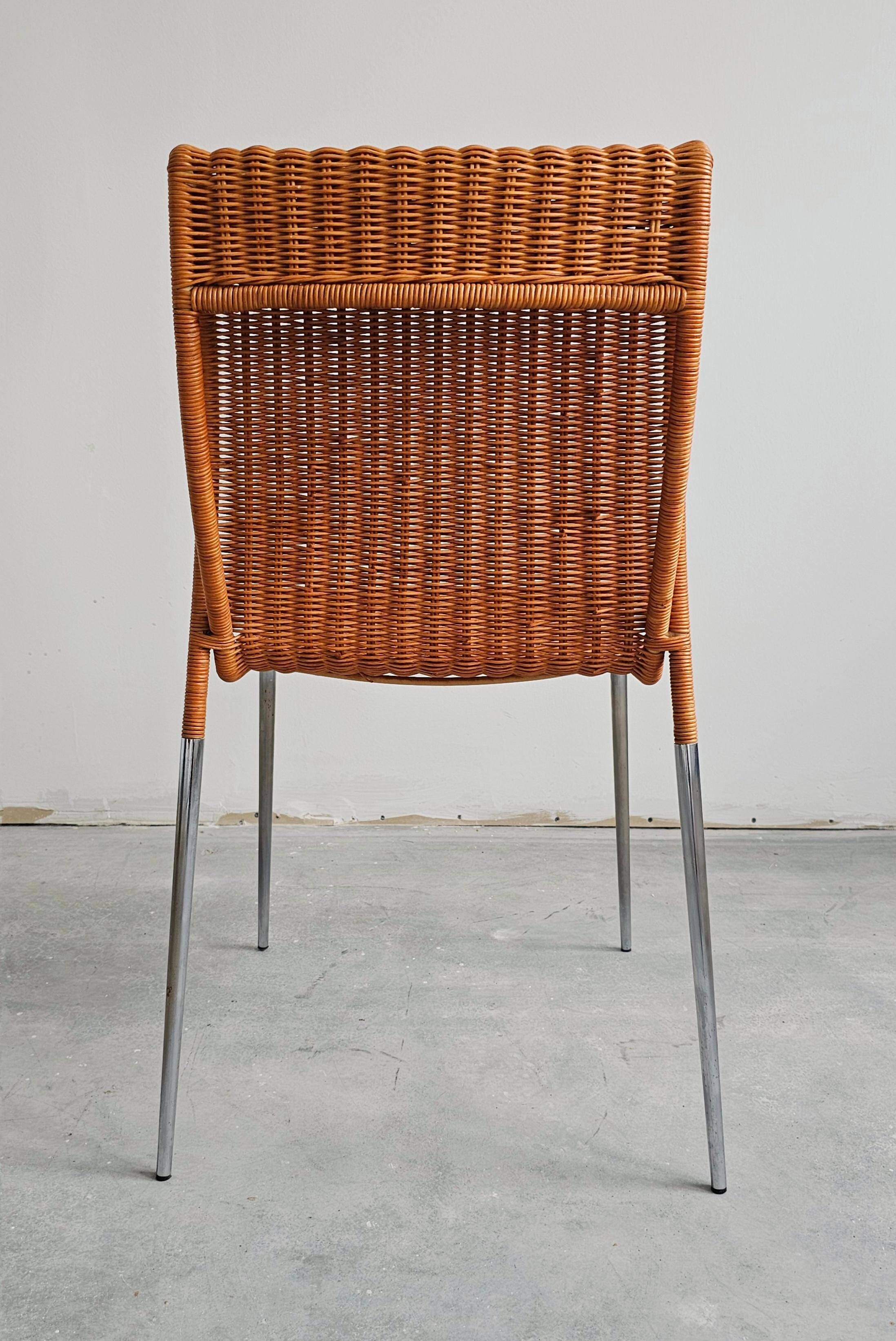 Set of 4 Asola chairs by Giuseppe Vigano for Bonacina, 1993