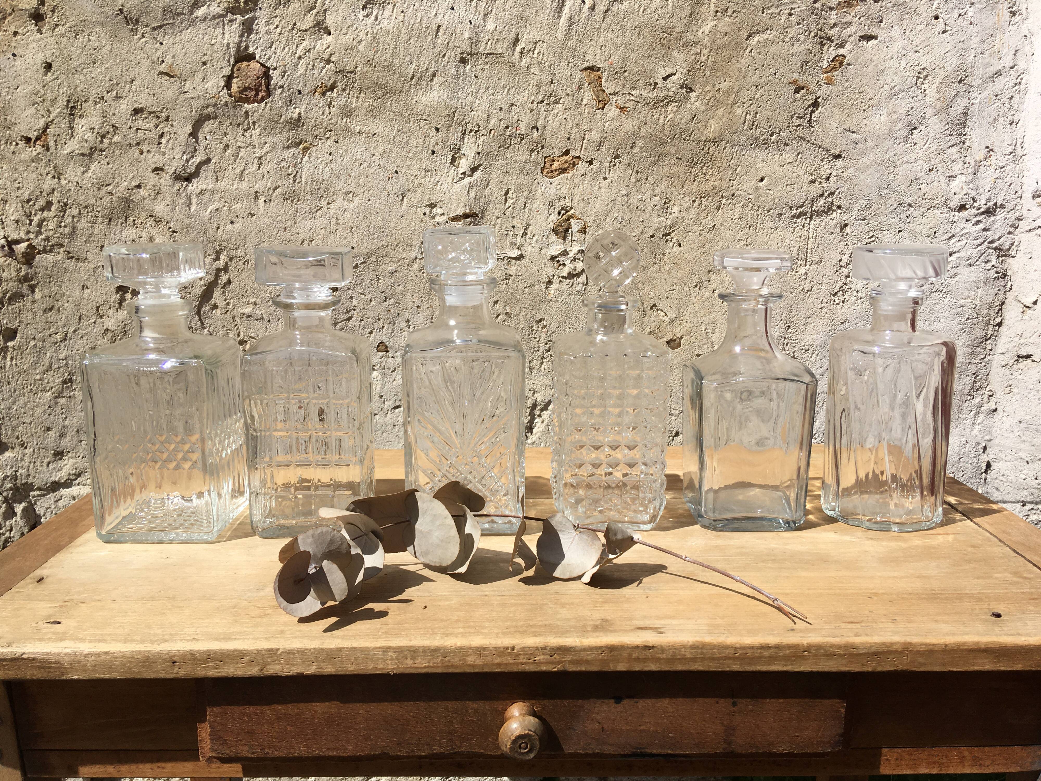 Vintage whiskey decanter