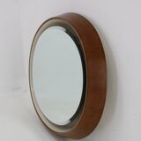 1970s Italian Plastic Mirror with Back Light