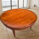 Extendable table in cherry wood Louis XVI - Roche Bobois