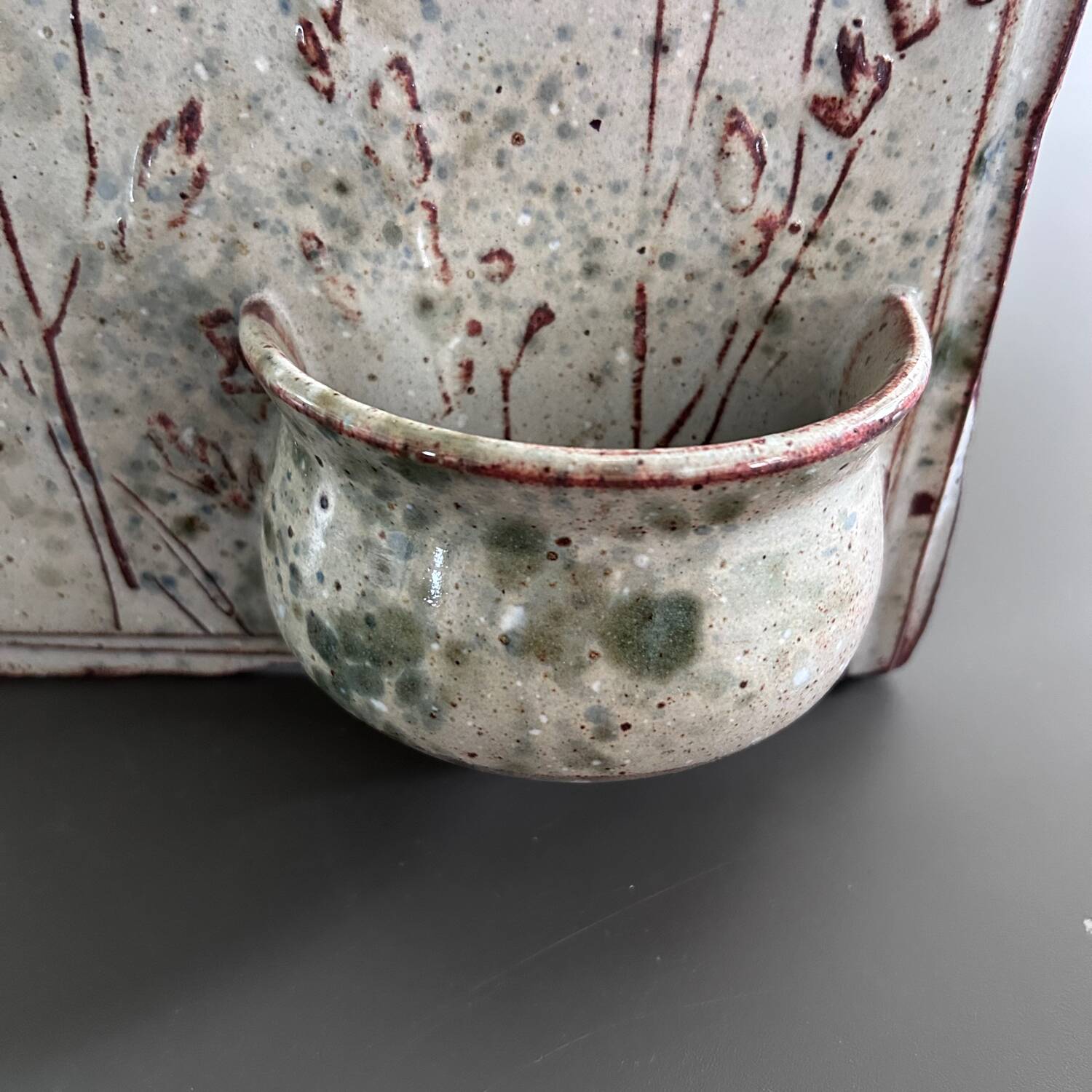 Handcrafted wall planter