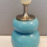 Table lamp designed by Anja Kjær in 1991 for Royal Copenhagen (produced at Holmegaard glassworks)