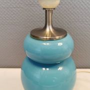 Table lamp designed by Anja Kjær in 1991 for Royal Copenhagen (produced at Holmegaard glassworks)